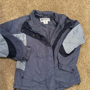 Columbia Navy and Light Blue Jacket